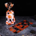 thumbnail image 4 of Bonbons Sacs 50Pcs Sac de Bonbons Transparent Décoratif Grande Capacité Multi-Usage Réutilisable Tour Ou Traiter avec Twists Halloween Biscuits Snacks Cadeau Emballage Sac Fête Fournitures, 4 of 6