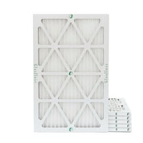 14x24x1 MERV 13 Pleated AC Furnace Air Filters by Glasfloss Industries. 6 Pack