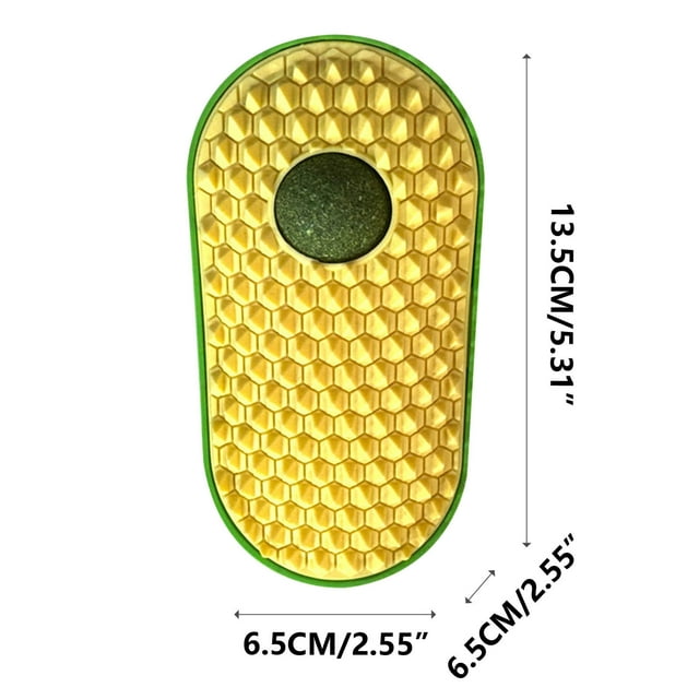 Interactive Cat Toy Pea Hair Scrubbe Cats Self-Support Scratch An Itch Toy Scratch An Itch Brush Pet Products Face Brush Cats Scratch Massage Brush Interactive Toy for Cats Pet Hair Brush
