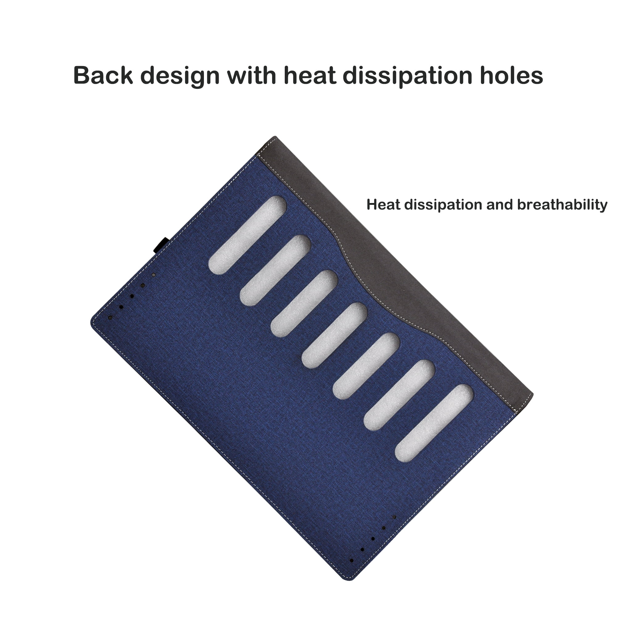 Case Cover for 16.1 inch HP OMEN Gaming Laptop 16z-xd/xf 16-xf/wf 16t-wf & Victus 16-s/r 16t-s/r 16-d Sleeve Bag,Detachable PU Leather Notebook Protective Sleeve