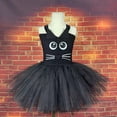 thumbnail image 3 of XFHLMJFF Girls Dress Children Kids Toddler Baby Sleeveless O-Neck Performance Spaghetti Strap Carnival Tulle Princess Pageant Frocks Comfortable Dailywear, 3 of 4