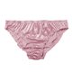 thumbnail image 1 of Bragas de satén para mujer, calzoncillos elásticos de cintura baja y lisos, 1 of 7