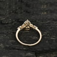 thumbnail image 2 of solitaire jewels 1.25CT Pear Moissanite Engagement Ring For Women, 14K Yellow Gold, 2 of 5