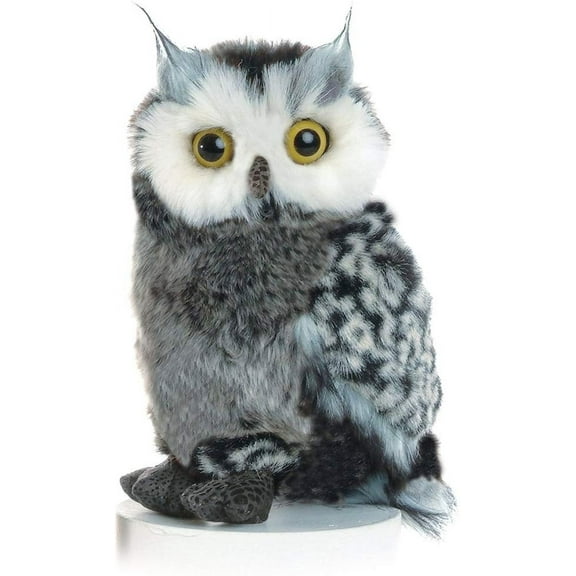 Aurora - Small Gray Wild Life - 8.5" Barney - Playful Stuffed Animal