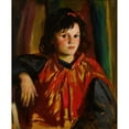 thumbnail image 2 of Robert Henri 15x18 Gold Ornate Wood Frame and Double Matted Museum Art Print Titled - Pegeen, 2 of 4
