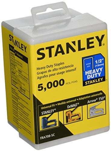 STANLEY Brad Nails Heavy-Duty Staple and Brad Assortment 18/24 GA 2500-Pack 