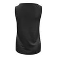 thumbnail image 3 of Vedolay Womens Tank Tops Women Basic Sleeveless Vest Crop Tank Top Casual Crew Neck Binding Crop Top,Black XL, 3 of 4