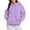 Hot Pink, variant on Bmisegm Women Fashion Solid Hooded Drawstring with Pocket Hoodies for Women Sweatshirt Hoodie for Everyday Use Light Gray L