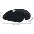 thumbnail image 3 of Adaptive Writing and Drawing Aid for Individuals with Limited Mobility, Weighted Pen Holder Grip for Hand Support, Ergonomic Assisted Writing Tool A#053 Black, 3 of 5