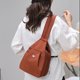 thumbnail image 4 of Guardurnaity Mochila multibolsillos para mujer, bolso para mujer, mochila de color sólido Stay – Mochila informal para mujer, ideal para Mochilas azul, 4 of 6