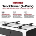 thumbnail image 5 of Yakima TrackTower Roof Rack Tower Set for Vehicles with Tracks, Pack of 4, 5 of 12
