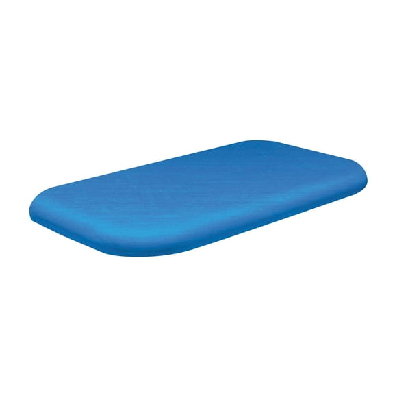 Almencla Rectangular Pool Cover PE Protective Cover for Outdoor Family Paddling Pools 305cmx183cm