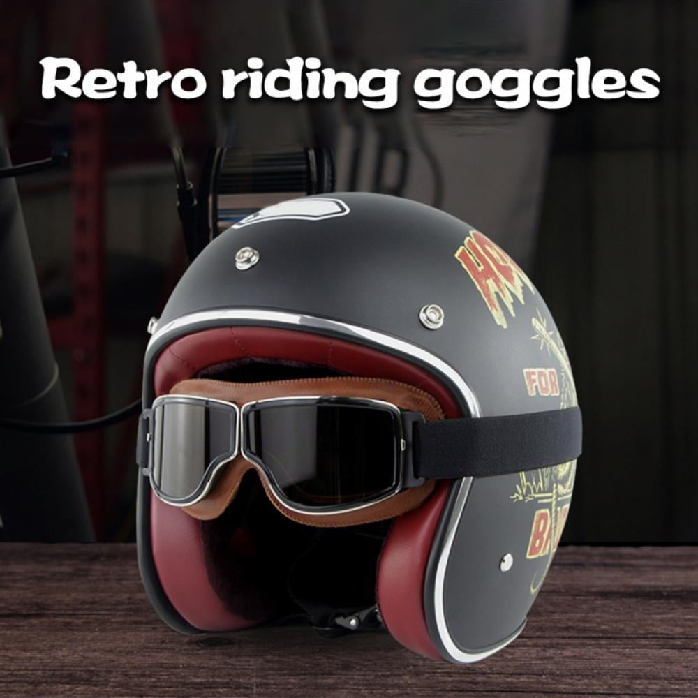 Details about   1pcs Helmet Goggles Pilot Goggles Transparent For Outdoor Sports 
