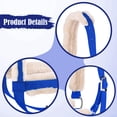 thumbnail image 5 of Cabestro para vacas con cuerda guía, accesorio esencial para establos, entrenamiento diario, cabestro ajustable para terneros, ovejas, toros y burros. Azul L, 5 of 5