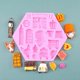 thumbnail image 4 of Various Shaped Silicone Mold Fondant Cake Mould Chocolate Mould Cake Decorating Tools Kitchen Baking Accessories, 4 of 5