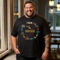 thumbnail image 2 of Men T Shirt for Big & Tall Man Graphic Short Sleeve Plus Size Oversized Tee Tshirts L T0 5641 078, 2 of 9