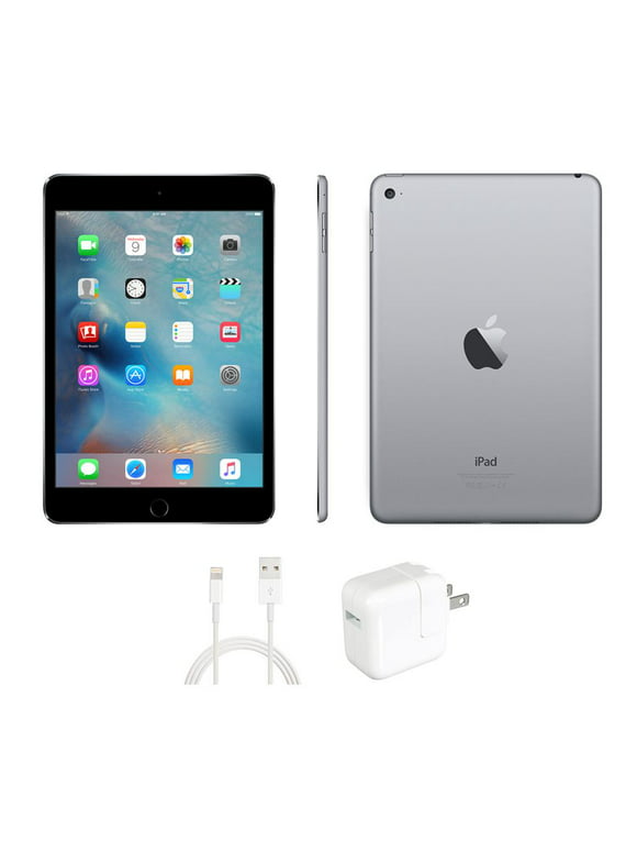 Restored Apple iPad mini 4 - 4th generation - tablet - 16 GB - 7.9" IPS (2048 x 1536) - space gray (Refurbished)