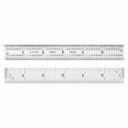 thumbnail image 1 of Regla de acero Starrett C604RE-6 de 15 cm con graduaciones en pulgadas 4R, 1 of 8