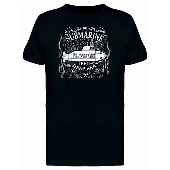 Deep Sea Submarine Tee Men's -Image by Shutterstock