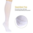thumbnail image 4 of Athlemo Diabetic Crew Socks 4 Pack Breathable Non Binding Socks, 4 of 4