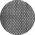 thumbnail image 1 of Ahgly Company Indoor Round Abstract Gray Contemporary Area Rugs, 4' Round, 1 of 1