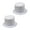 White, variant on Zeiwohndc Mini Top Hat Plain Doll Hat Blank for Creative Crafting and Custom Design