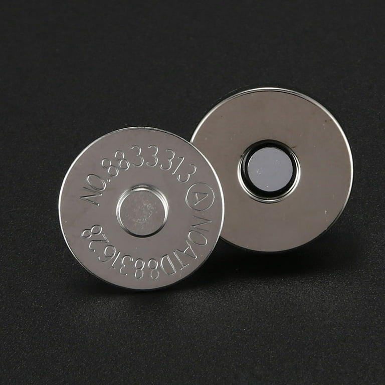 Alloy Magnetic Buttons Snap Magnet Fastener, Flower, for Cloth & Purse  Makings, Gunmetal, 18mm 2pcs/set