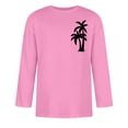 thumbnail image 3 of Birdeem Chemises pour Hommes Imprimé Col Rond Mode Décontractée Manches Courtes Blouses, 3 of 9