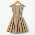 thumbnail image 4 of Girls Summer Dresses Girls School Scooter Skirt Stretchy Overall Dresses, 4 of 9