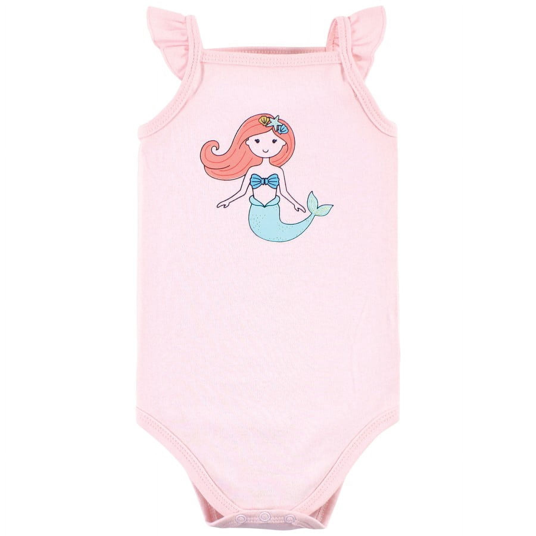 Hudson Baby Sleeveless Bodysuits, 5-Pack, Preemie-24 Months
