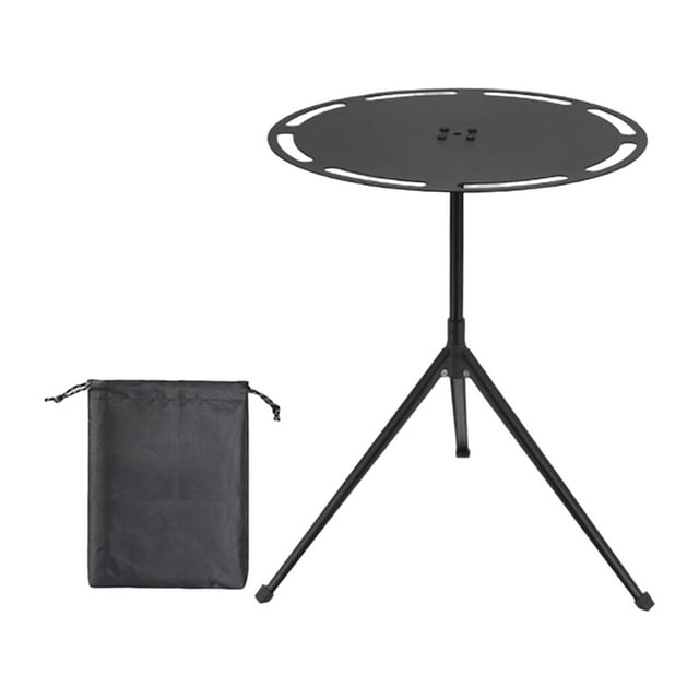Mesa de camping Zulema Mesa plegable Redonda Aleación de aluminio Bolsa de transporte
