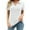 White, variant on Tiqkatyck Womens Tops Clearance, Women's Shirts Collared Work Tops Short Sleeve Business Casual Dressy Blouses Summer Tops With Pocket Summer Tops Golf Polo Shirts for Women Black L