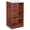 Red, variant on Regency Legacy Stand Up Bookcase without Top, Mahogany