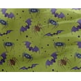 thumbnail image 4 of oneOone Georgette Viscose Lime Fabric Halloween Sewing Material Print Fabric By The Yard 42 Inch Wide, 4 of 4