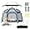 Gray, variant on Baby Playpen,Portable Baby Beach Tent - Foldable, Lightweight, Pop Up Pack and Play Toddler Play Yard W/Canopy and Travel Bag,Indoor & Outdoor for Baby and Toddler - Blue