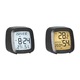 thumbnail image 1 of Reloj despertador digital con temperatura humedad escritorio (-Luz) blanco, 1 of 6