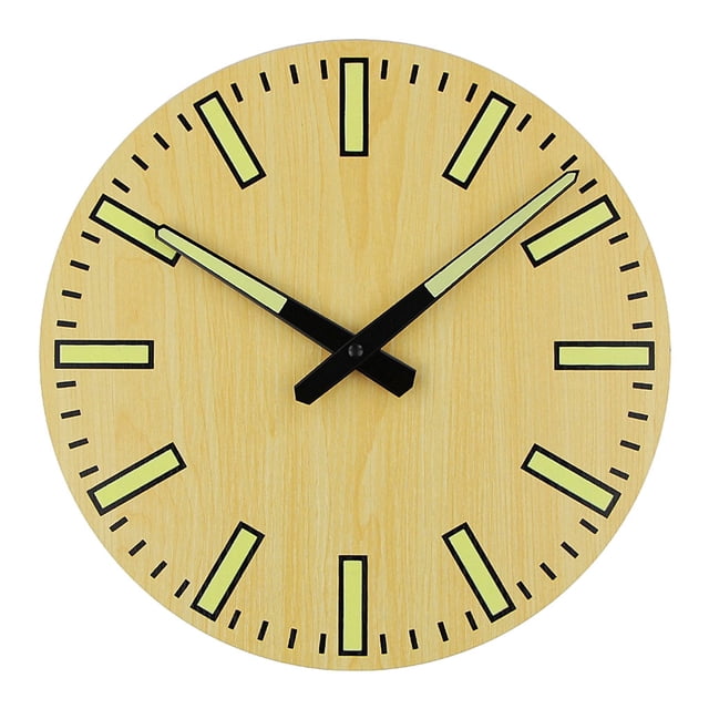 Reloj de pared Sunnimix Reloj de pared Silencioso de madera