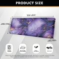 thumbnail image 4 of Renewold Marble Violet Gold Sofa Cushion Slipcover Elastic Couch Seat Cushion Cover Universal Sofa Couch Cover Protector Chair Slipcover with Elastic Bands Washable, L, 4 of 5