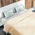 thumbnail image 5 of Yayeee Pillowcase Queen Size Set of 2 Satin Wrinkle Resistant Pillow Case, Floral Easter, 5 of 8