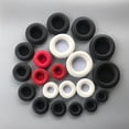 thumbnail image 2 of 75mm Bluelans 1 par de almohadillas elásticas suaves de piel sintética para auriculares, accesorios de repuesto para auriculares, 2 of 5
