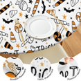 thumbnail image 4 of Trick or Treat Halloween Pattern Round Fitted Tablecloth with Elastic Edge,Dining Table Cover Waterproof,Outdoor Round Tablecloth for Camping,Dining,Indoor and Outdoor, 4 of 7