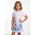 thumbnail image 5 of Kids Classic Short Sleeve Dress Relaxed-Fit Classic Round Neck Summer Dress for Girls Junior Girls Age 7-13 Basic Design, 5 of 6