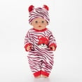 thumbnail image 5 of Gallickan Baby Doll Clothes for 8-10-12 Inch Dolls, Baby Doll Clothes Outfits, Doll Accessories Jumpsuit for Newborn Baby Doll Boy&Girl, 5 of 6