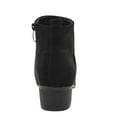 thumbnail image 2 of XY London Womens Melodie Zip Low Block Heel Cowboy Boots, 2 of 5