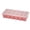 Pink, variant on Silicone Freezer Mold With Lid, 1 Piece, Flexible Silicone For Homemade Ice, Desserts, Baking, Freezer Safe Reusable Ice Tray For Kitchen Use