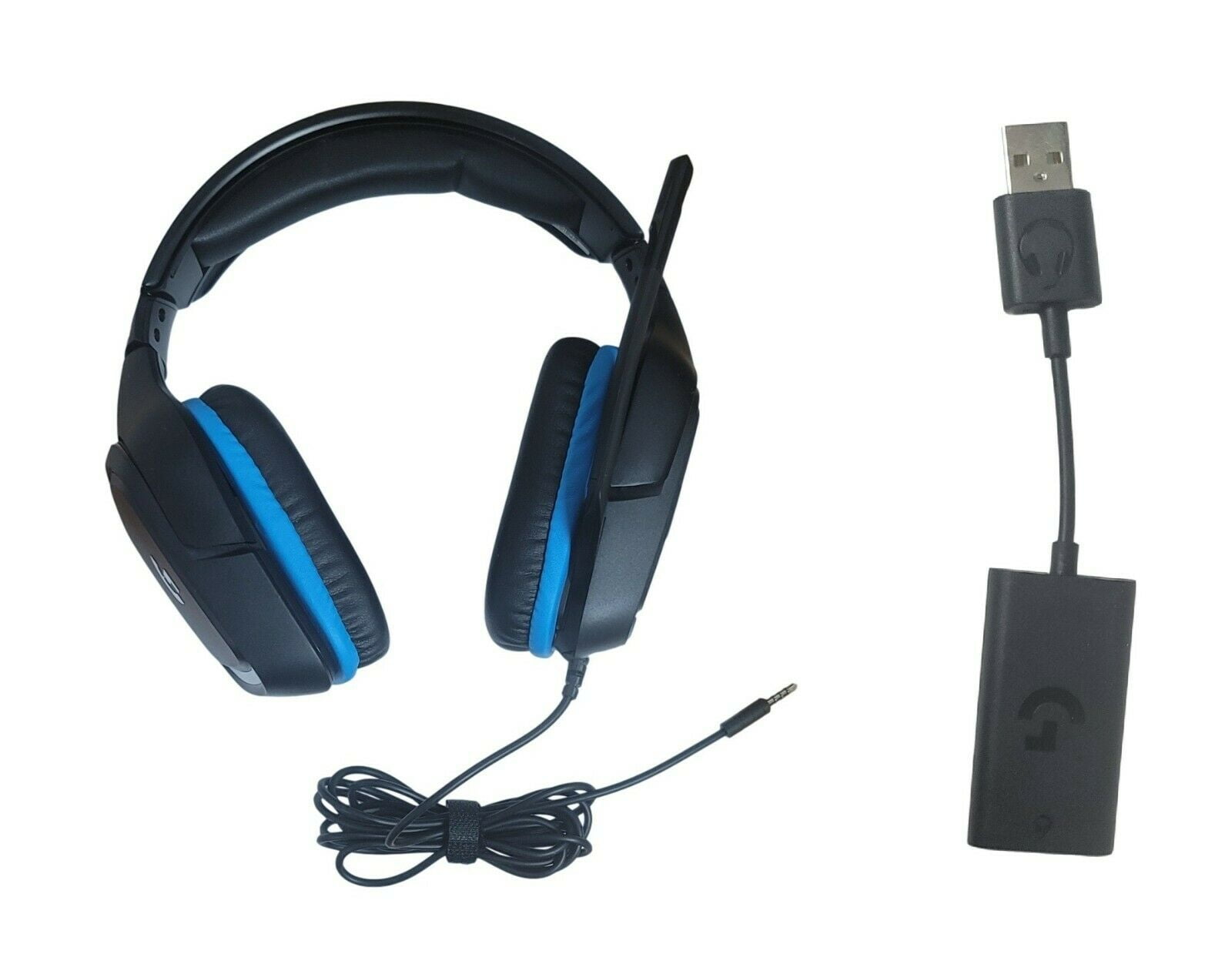 Logitech G432 DTS:X 7.1 Channel Wired Surround Sound Gaming Headset For PC  Desktop, Laptop with USB Port - Leatherette - Black / Blue (Bulk Packaging)  - Walmart.com