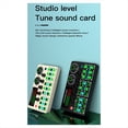 thumbnail image 3 of V99 Live Sound Card Dedicated Singing Sound Card Equipment Mobile Karaoke Recording Computer Podcast Sound Card Mixer A, 3 of 8