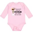 thumbnail image 3 of Inktastic I Love You More Than Ice Cream and I Really Like Ice Cream Boys or Girls Long Sleeve Baby Bodysuit, 3 of 5
