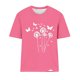 thumbnail image 3 of Tops de Manga Corta de Algodón para Mujeres, Moda Impresa Cuello Redondo Blusa Casual para el Hogar Y el Uso Diario, 3 of 4