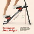 thumbnail image 5 of Sunny Health & Fitness Smart Foldable Stair Climber with Balance-Assist Cords - SF-S025005, 5 of 9